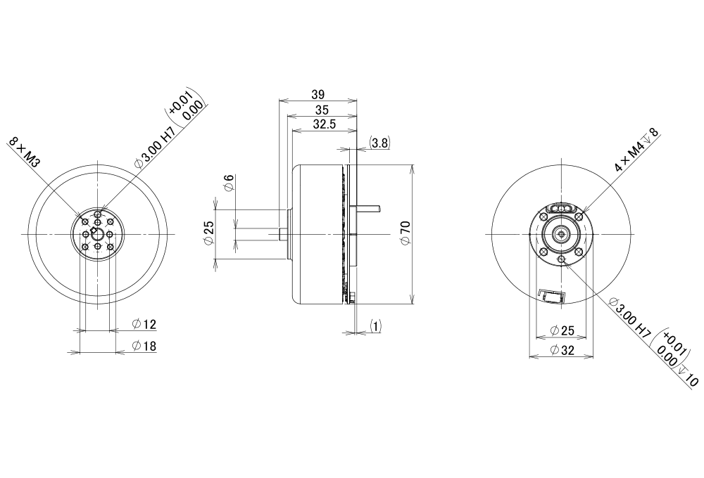 BL-7035 外形図