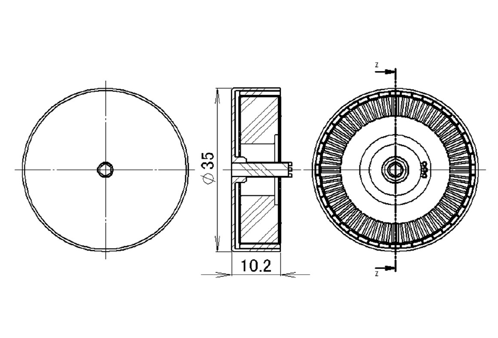 UM-3510 外形図